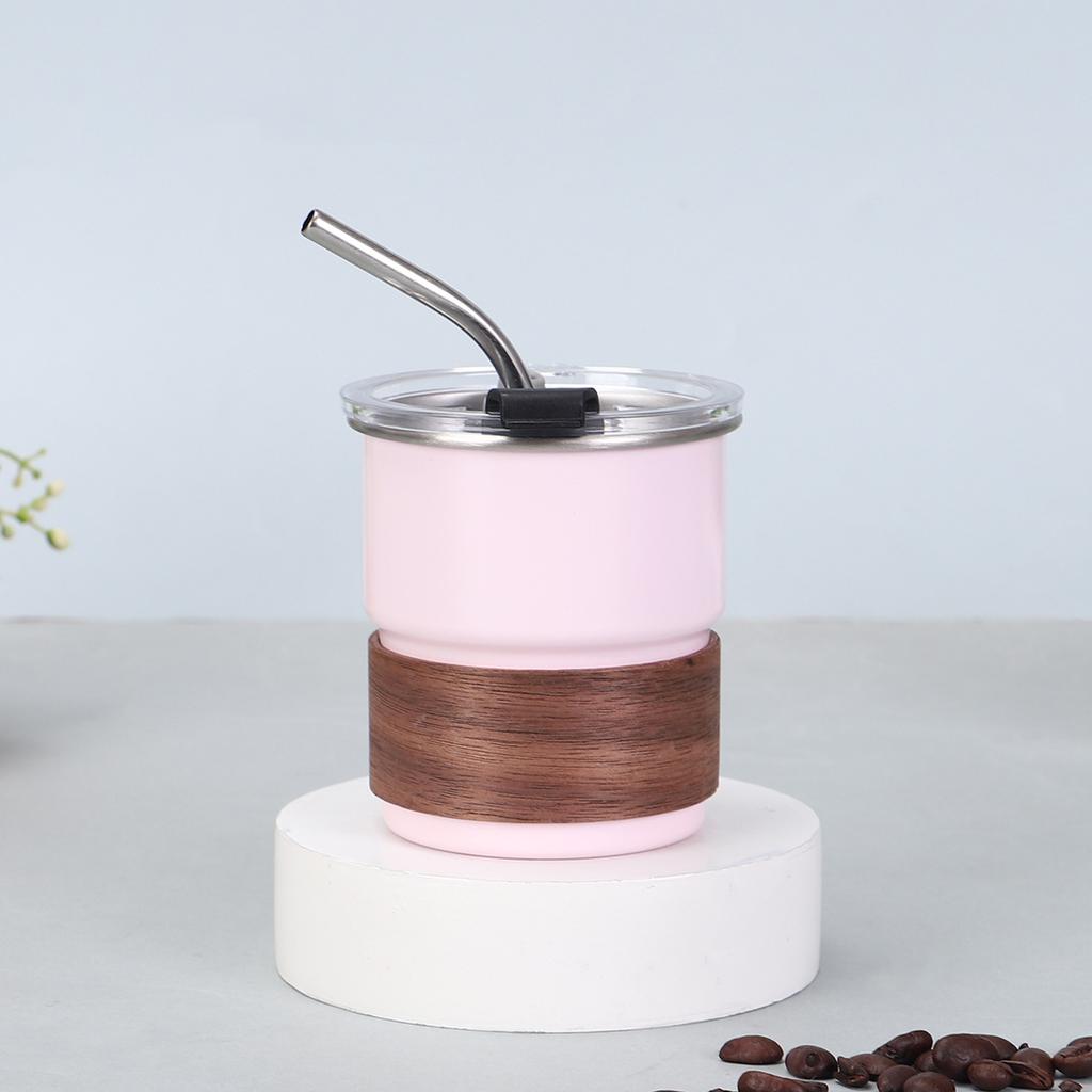 New 304 stainless steel mini wine glass single-layer crimped anti-scalding thermos cup outdoor camping picnic water cup