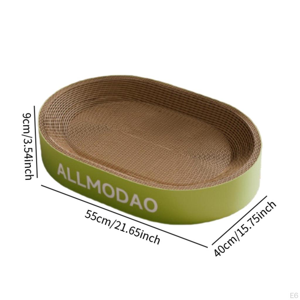 Cardboard Cat Lounge And Scratch Pad for Indoor Cats
