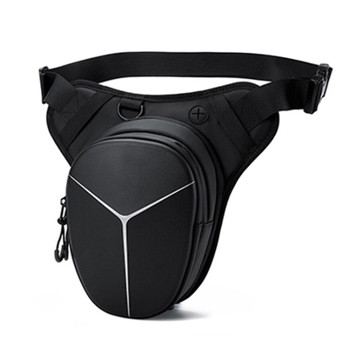 Sacoche de jambe moto - Bagtecs HT15 - Résistante - Hydrofuge - Fixation réglable