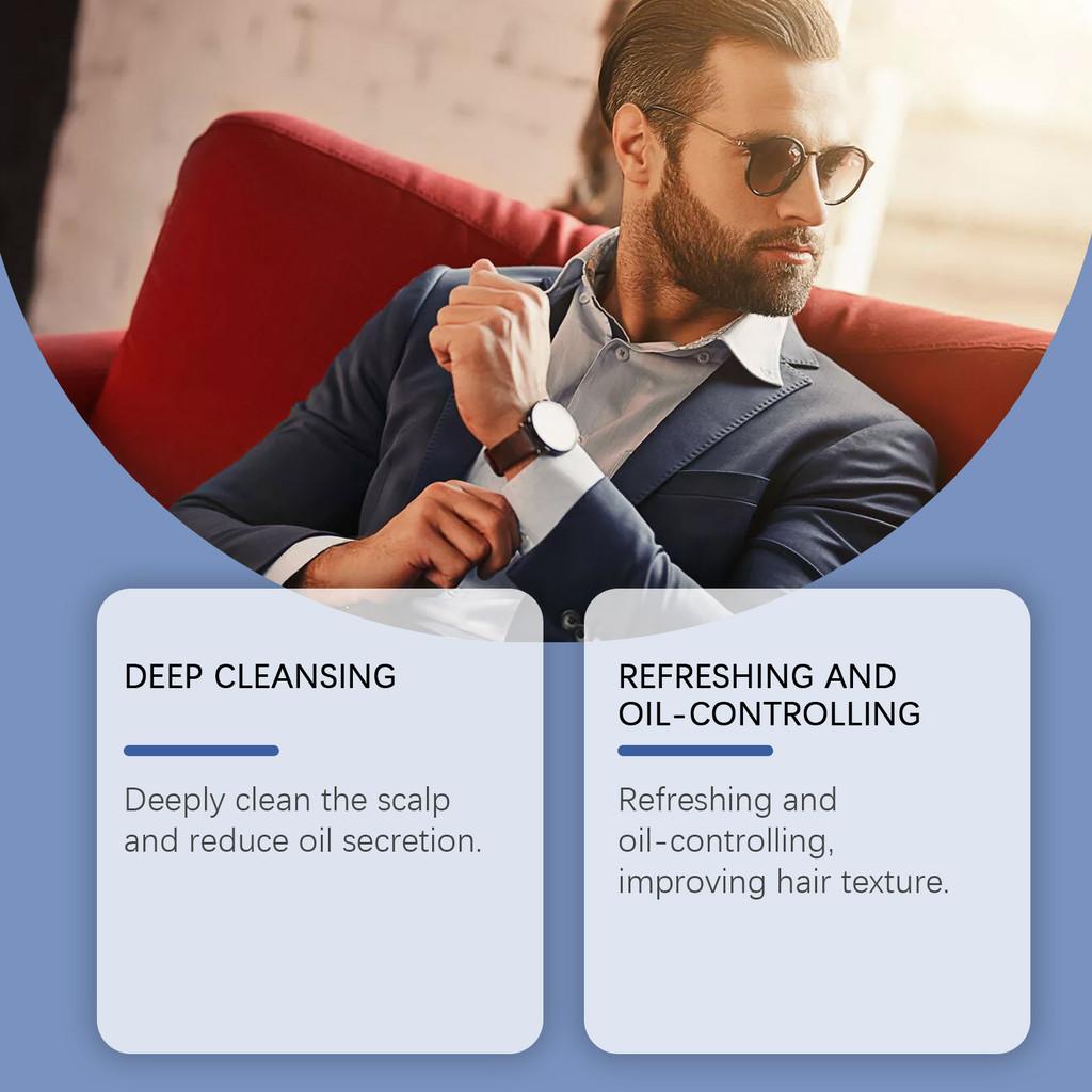 Conjunto de Cuidados Corporais Masculinos East Moon Gel de Banho Hidratante e Refrescante Shampoo Loção