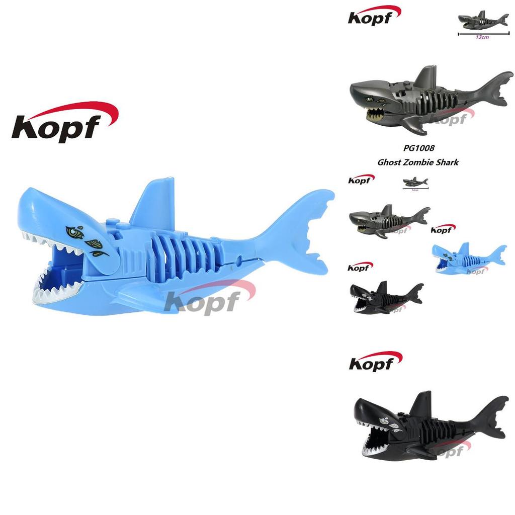 Children's Toy Pirate Series Pg1008 Pg1042 Pg1043 Shark Figures