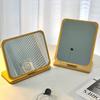 Large Desktop Wooden Makeup Mirror Simple Decorative Mirrors Portable Folding Cosmetic Mirror for Student Dormitory Supplies