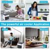 Portable Air Conditioner Mini Ultra-Powerful Fan Purifier Humidifier Humidifier 3 in 1 Personal Cooler Arctic 3-Speed Personal Cooler