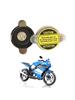 Aluminium 1.6 Bar Radiator Caps, Small Expansion Tank Radiator Caps Cover Universal Motorcycle ATV Car