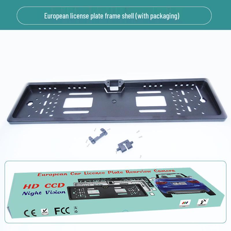 Suport european pentru plăcuța de înmatriculare cu cameră