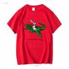 Jesus Riding Trex Dinosaur Funny Quotes Bible T Shirt Adult Retro Design Vintage Top A4845 Long or Short Sleeves Vintage Homme