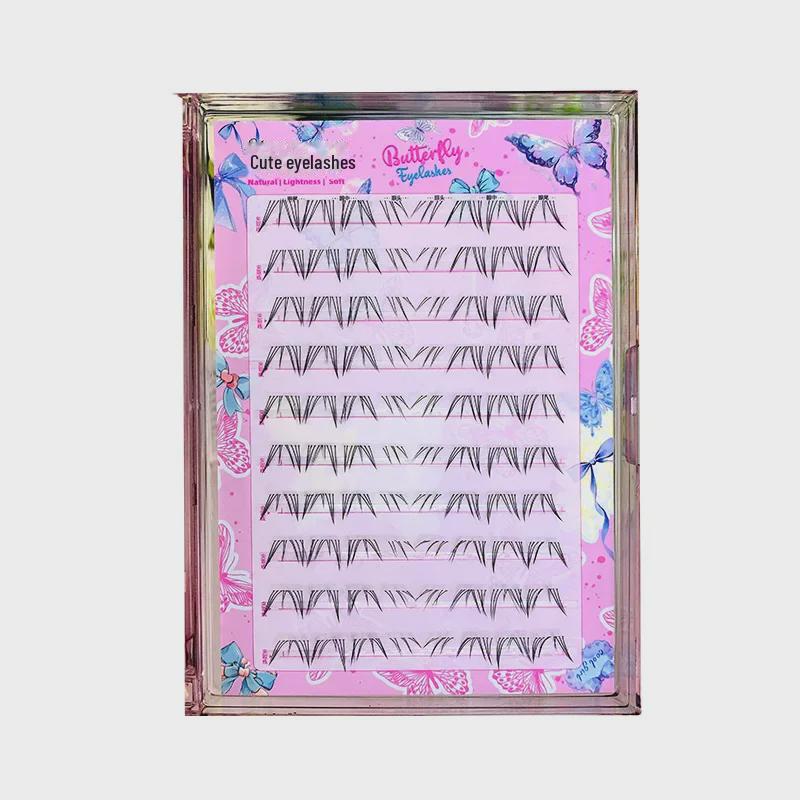 Polaris Wild Flow Clustered Thick False Eyelashes for Beginners