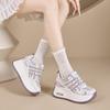 Women's Trendy 2026 Dad Shoes: Breathable Mesh, Lightweight, Versatile, Height-Boosting Summer Sneakers with Thick Soft Soles