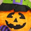 Atmospheric Photo Props Halloween Candy Bags for Kids, Trick or Treat Handbag with Handle, Spooky Cute Cartoon Pattern Witch Ghost Black Cat