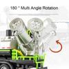 1:32 Scale Anti-haze Car Fire Truck Model Toy Doors Opened Water Spray Engineering Vehicles Metal Diecast Toys for Kids Gifts