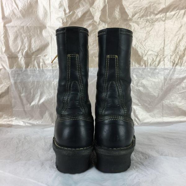 Danner FLASHPOINT Fireman Boots Forest Firefighter Black size 10EE 27.5-28.0(USED)