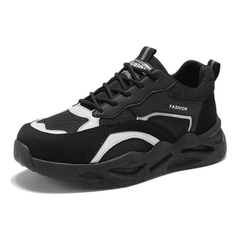 Spring men's shoes new breathable men's trend versatile platform non-slip sports shoes casual men