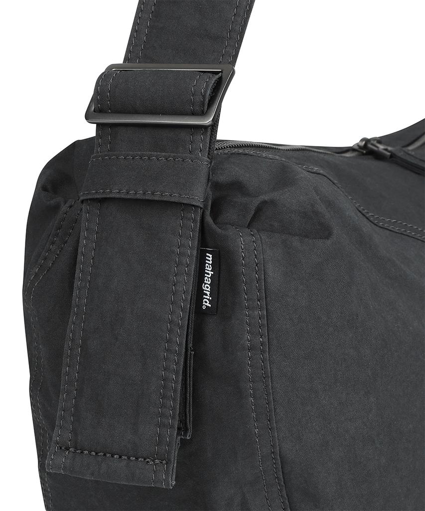 Mahagrid Overdyed Cross Bag Charcoal(Mg2Gsmab52A)