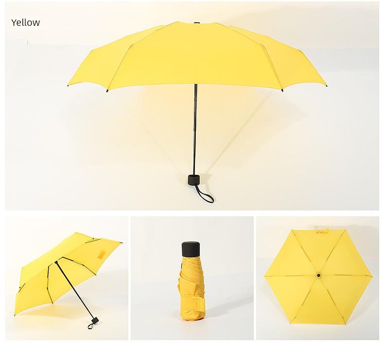 50% off Umbrellas: Ultra-Light Folding Umbrella, Dual-Use for Sun and Rain, Pocket Umbrella, Sunshade Umbrella, Promotional Umbrella