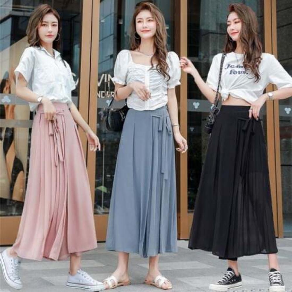 Shop Women S Shape Cover Skirt pantS Summer Wide pantS Won Wpt Wfjlvei