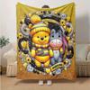 1pc Cute Stitch Printing Blanket - Soft, All-Season Throw for Living Room, Bedroom,Personalized Gift with Adorable Cartoon Design