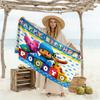 Pocoyo Beach Towel Super Soft Microfiber Quickdry Fabric Comfortable Lightweight Suitable for Sports, Travel, Swimming, Yoga, Bathroom, Beach, And Poo
