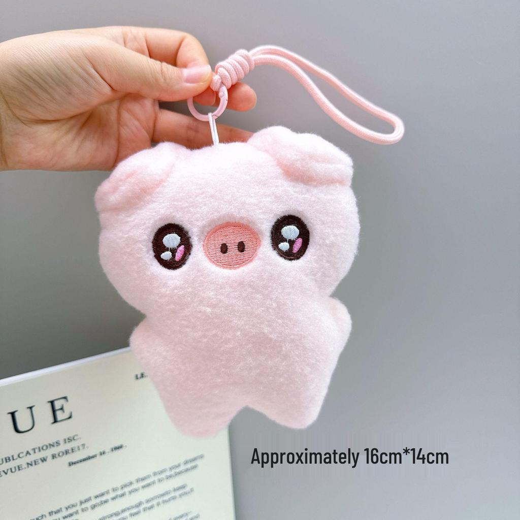 Plush Keychain Charm: Small Pendant Doll for Events & Street Stalls