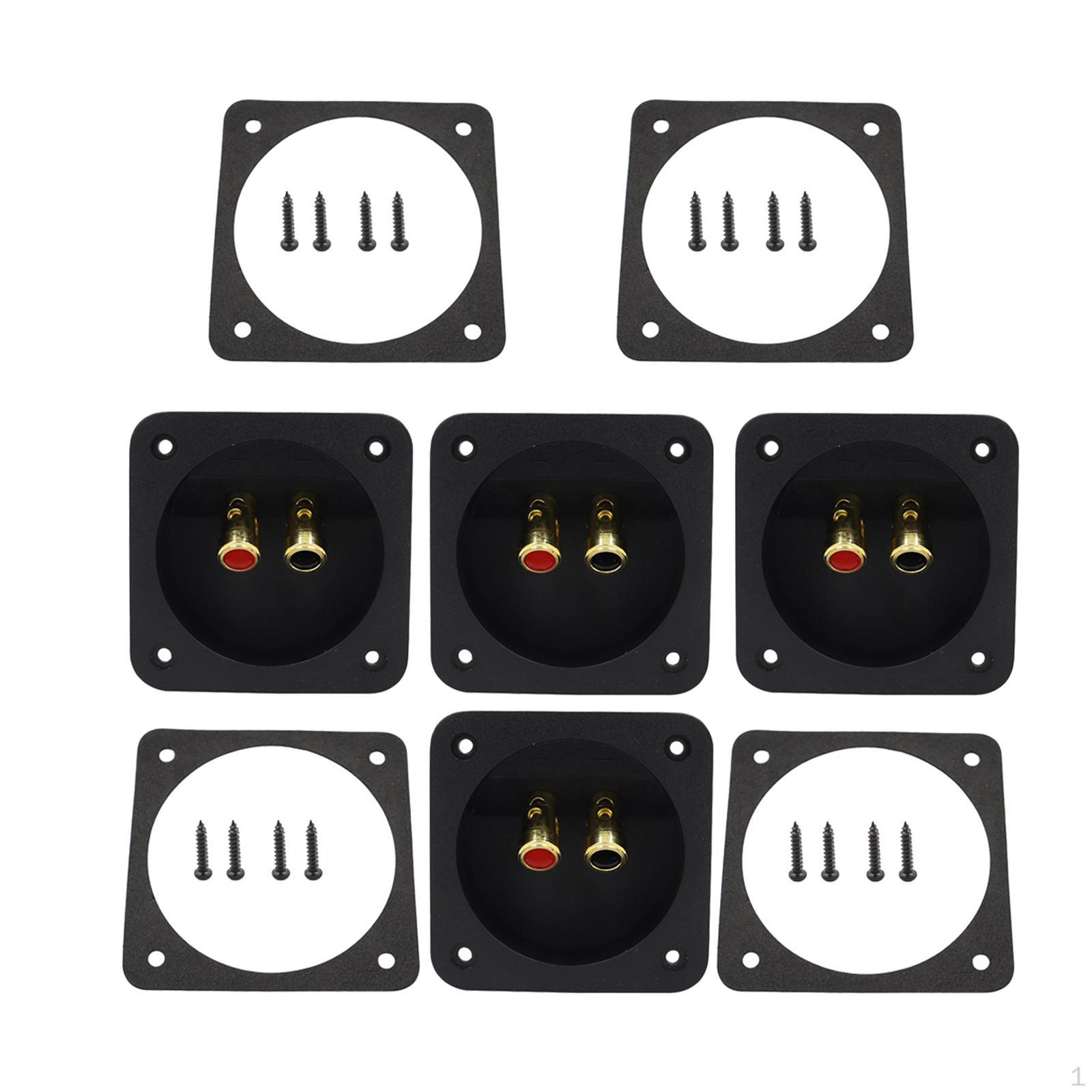 

Акустические клеммные пластины Аксессуары для домашней стереосистемы Прочные 4 pieces