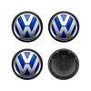 For Volkswagen JA2 4Pcs 57mm Car Wheel Center Hub Caps Rim Hubcap Cover Badge For VW Polo Golf-4 5 6 7 MK5 MK6 MK7 Tiguan Passat 3B7 601 171