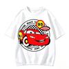 Cars Summer 2026 boys T-Shirt Lightning McQueen Short Sleeve for Boys and Girls Combinable with Everything