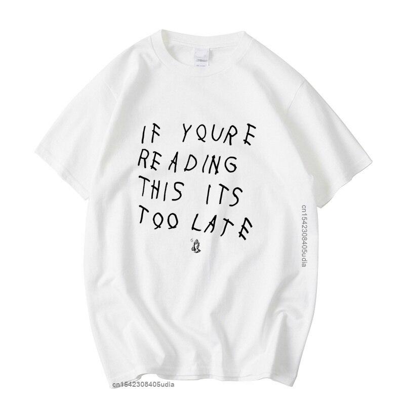 

Новая черная футболка Drake Vintage унисекс Мужские футболки Повседневные ретро футболки с принтом Хлопковая футболка Мужчина Женщина Футболки Топы S