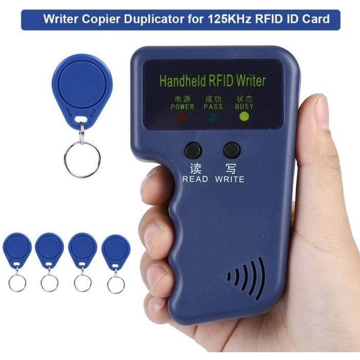 Duplicateur portable - NIM - RFID 125 KHz - 5 étiquettes - Antenne intégrée - Utilisation facile