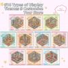 10 Scenes 28 Sheets Scenery Stickers Shop Scene DIY Sticker Book  Birthday Gifts