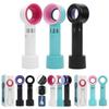 Portable 360° Bladeless Mini Fan For Eyelash Drying And Cooling Usb Rechargeable Handheld And Quiet