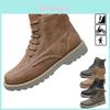 Hochwertige Herren-Outdoor-Arbeitsstiefel mit wasserdichtem PU-Leder für Winterkomfort