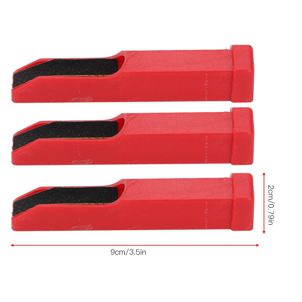 8PCS Plastic Billiard Pool Cue Tip Grinder Trimmer Shaper Snooker Stick Repair Tool Accessory