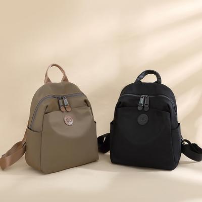 Zaino leggero piccolo Oxford impermeabile da viaggio con tracolla, per anziani, alla moda, di grande capacità, leggero, da viaggio