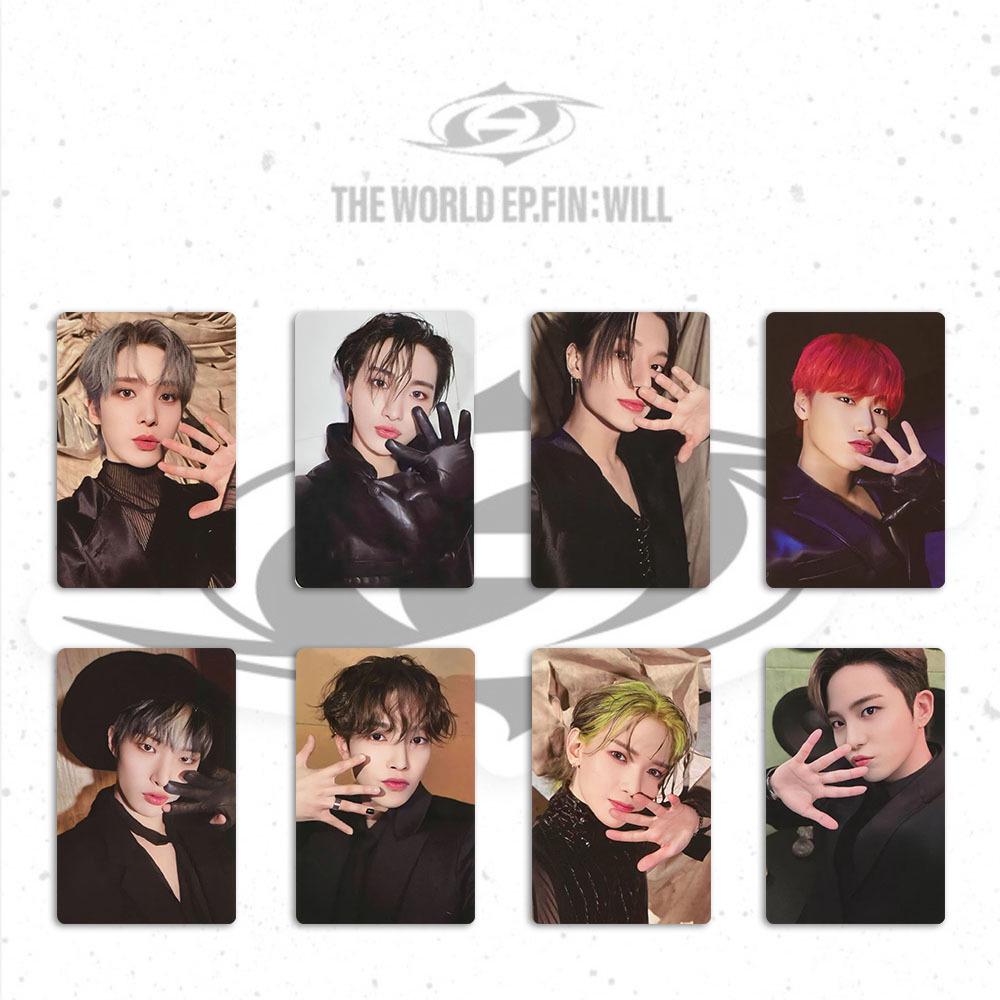 ATEEZ THE WORLD EP FIN Специальный набор фотокарточек POB black