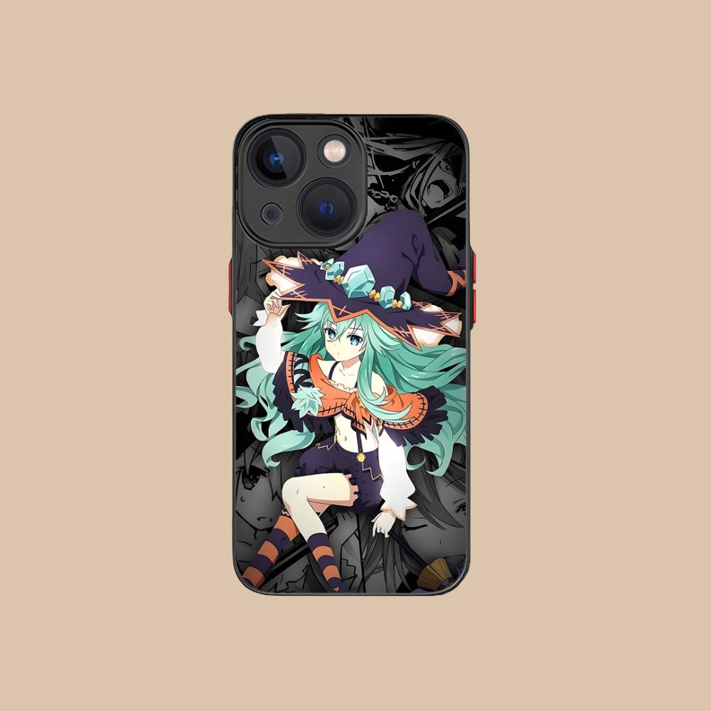Date a Live Natsumi Kyouno Phone Case for iPhone 16 15 14 13 12 11 X XR XS 8 7 Pro Max Plus Mini Colour Printing Silicone Luxury