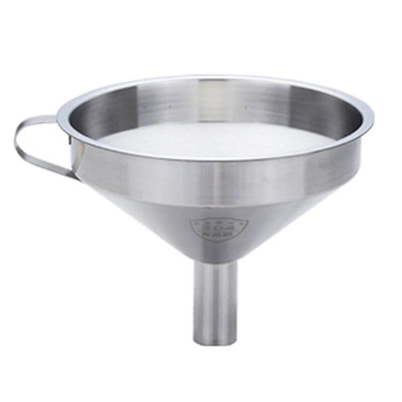 

304 Stainless Steel Kitchen Funnel with Filter (2-Pack)