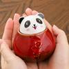 Tea Canister Panda Ceramic Storage Tank Creative Cute Tea Table Ornaments Living Room Coffee Table Decoration