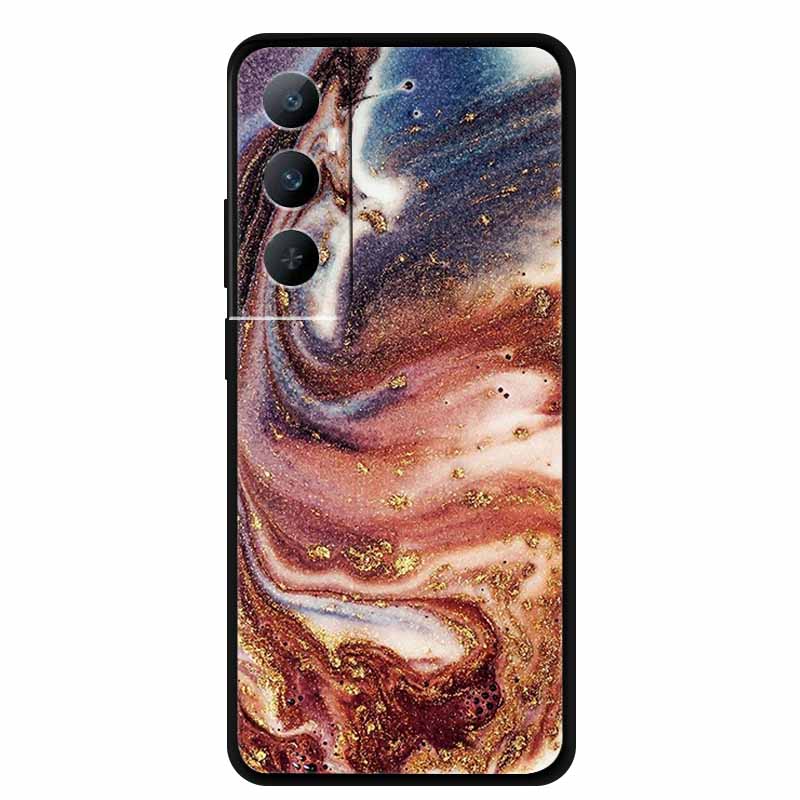 For Realme C65 4G Global C 65 Phone Case Marble Patterns Back Cover TPU Soft Silicone Protector Shield Funda for RealmeC65 Capa
