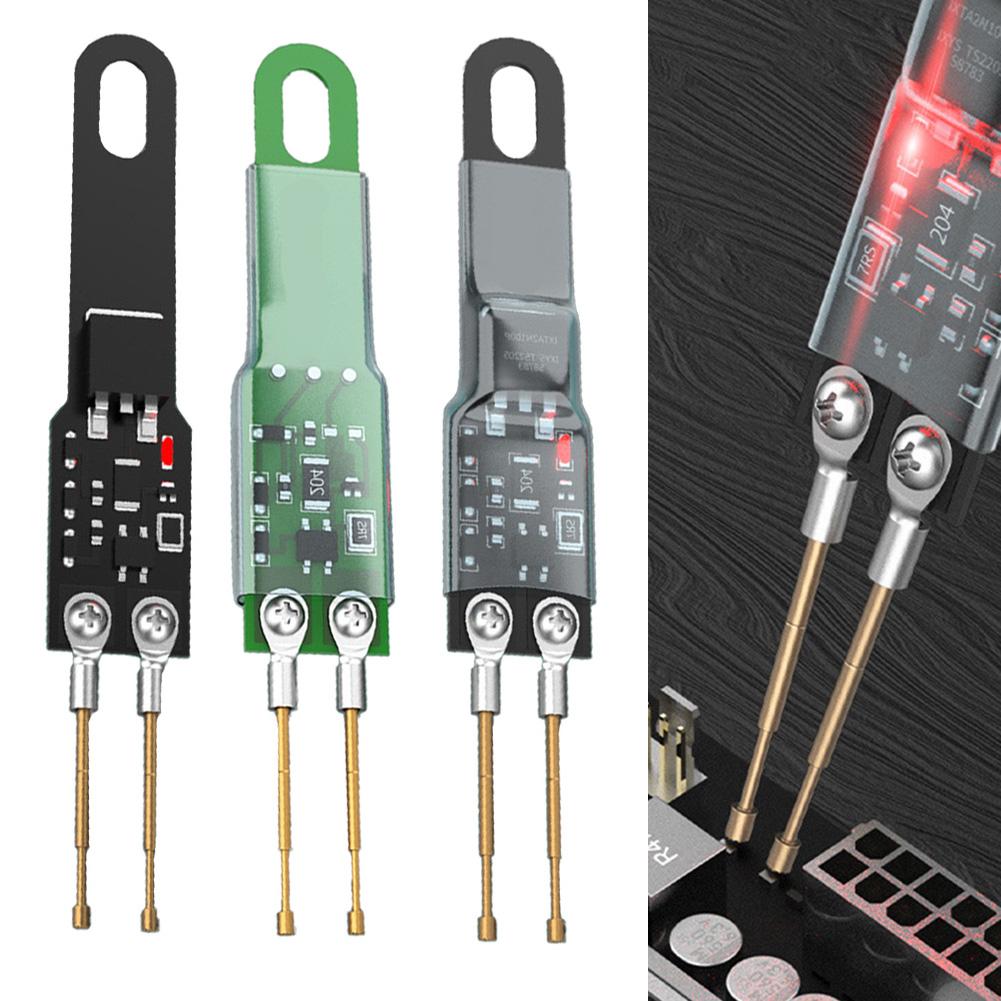 1pc Capacitor Discharge Pen Fast Discharge1000UF 5000UF Capacitor Discharge Tools With LED Indicator Light Electronic Tools