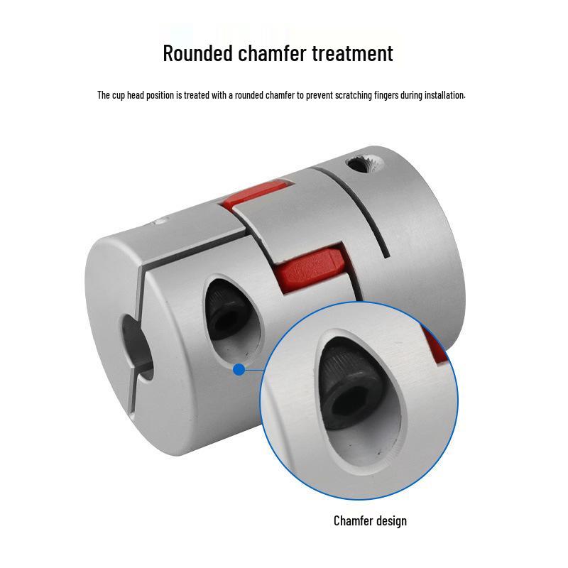 Aluminum Alloy Double Diaphragm Screw Rod Module with Zero Clearance Torque Coupling