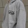 European and American autumn and winter high street print trend autumn and winter casual hooded sweatshirt