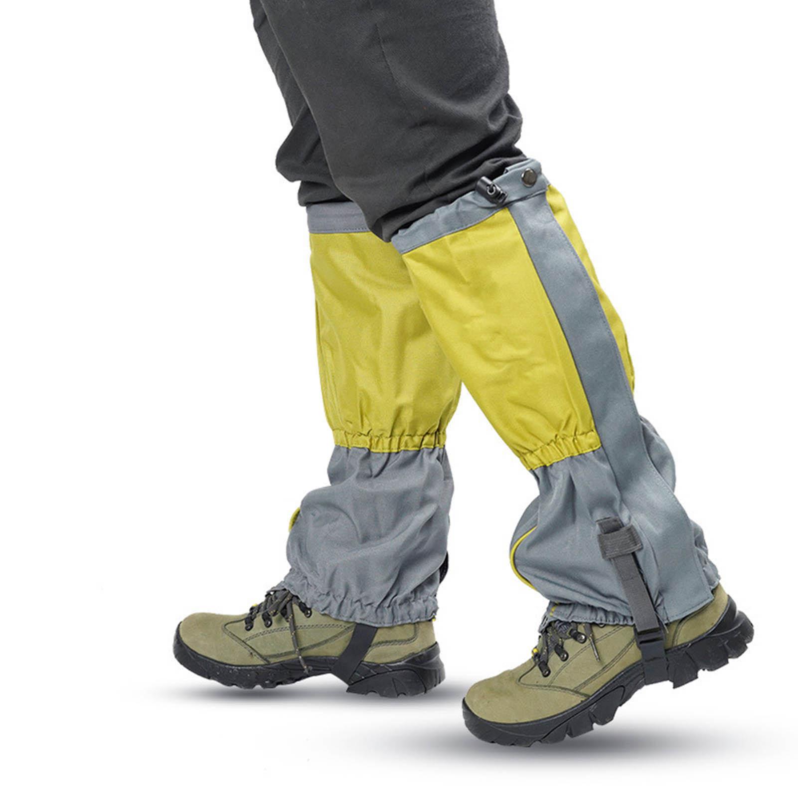 

Гетры для ног, гетры для зимних ботинок, водонепроницаемые, износостойкие, сращивающиеся, для пешего туризма, катания на лыжах, бега, для ног на открытом воздухе