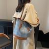 Autumn and Winter Retro Underarm Bag Women's 2025 New Trendy Fashion Korean Shoulder Bag Foreign Style Large Capacity Bucket Bag