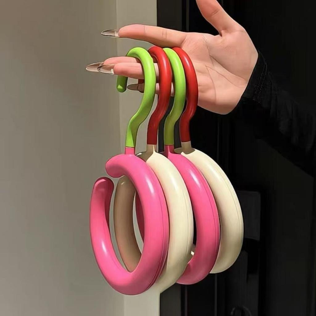 Hat Storage Clothes Hanger Dopamine Hook Hanger Multi-function Hat Hooks for Baseball Caps Bag Scarf Storage Rack Saving Space