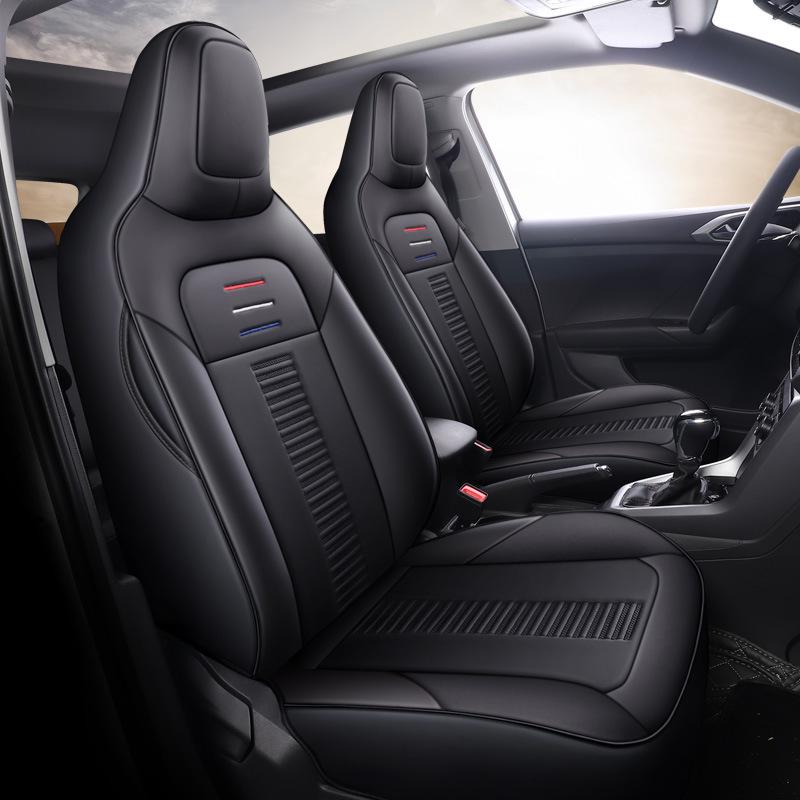 XM Custom Sports Leather Seat Cover for Volkswagen Polo Plus - All-Season, Perfect Fit