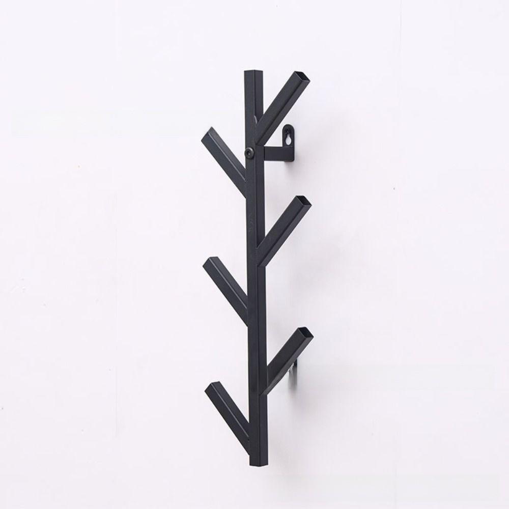 Metal Hat Rack Wall Mount Clothes Hanger Rack Universal Coat Rack  Bedroom