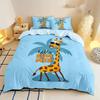 Giraffe Duvet Cover Pillowcas Catoon Bedding Set Kids Boy Girl Teenagers Twin/Full/Queen/King Size 2/3 Pieces Bedroom Decor Gift