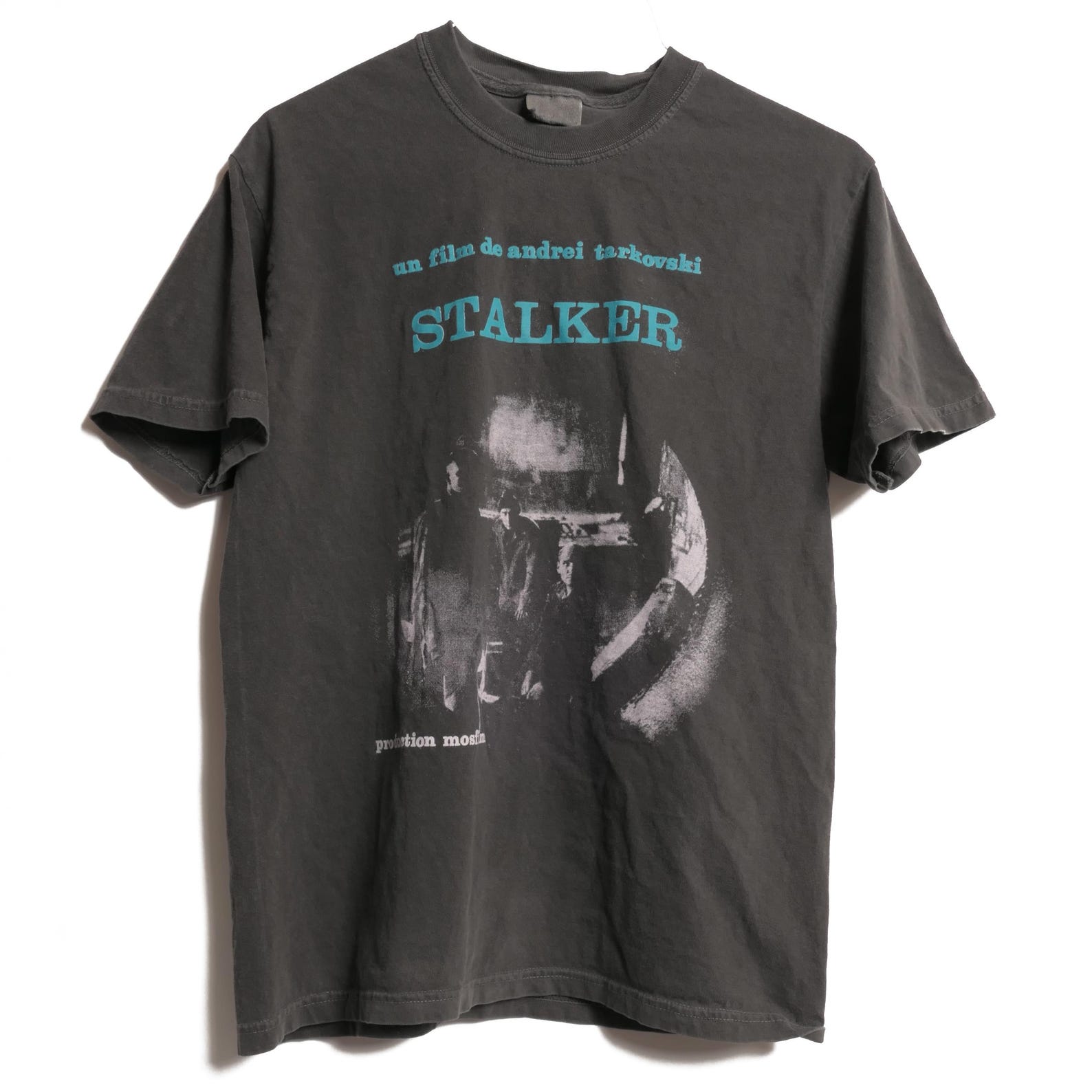 Stalker Movie Tee 1979 Soviet Science Fiction Film Buff Directed by Andrei Tarkovsky Roadside Picnic Novel Criterion Collection Shirt - Med L