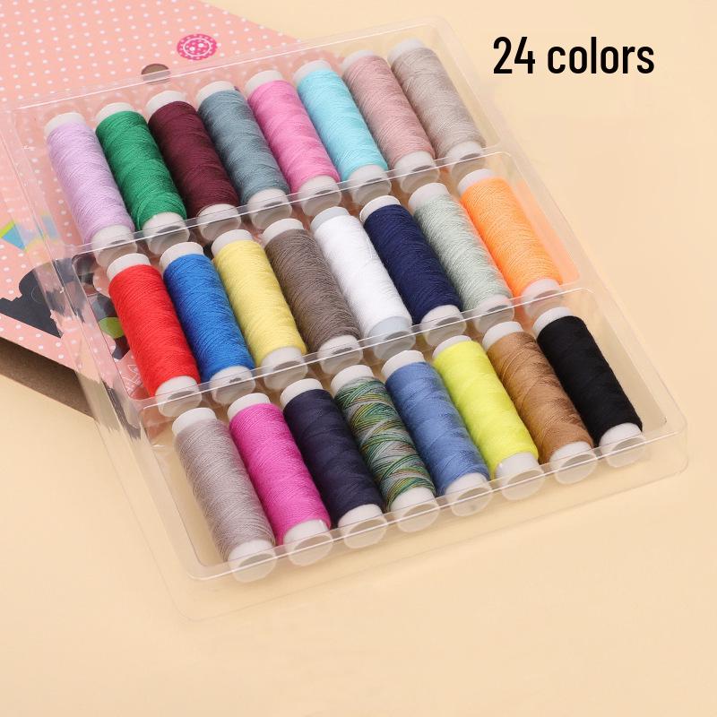 39-Color Sewing Needle and Thread Kit for Home and Repair.