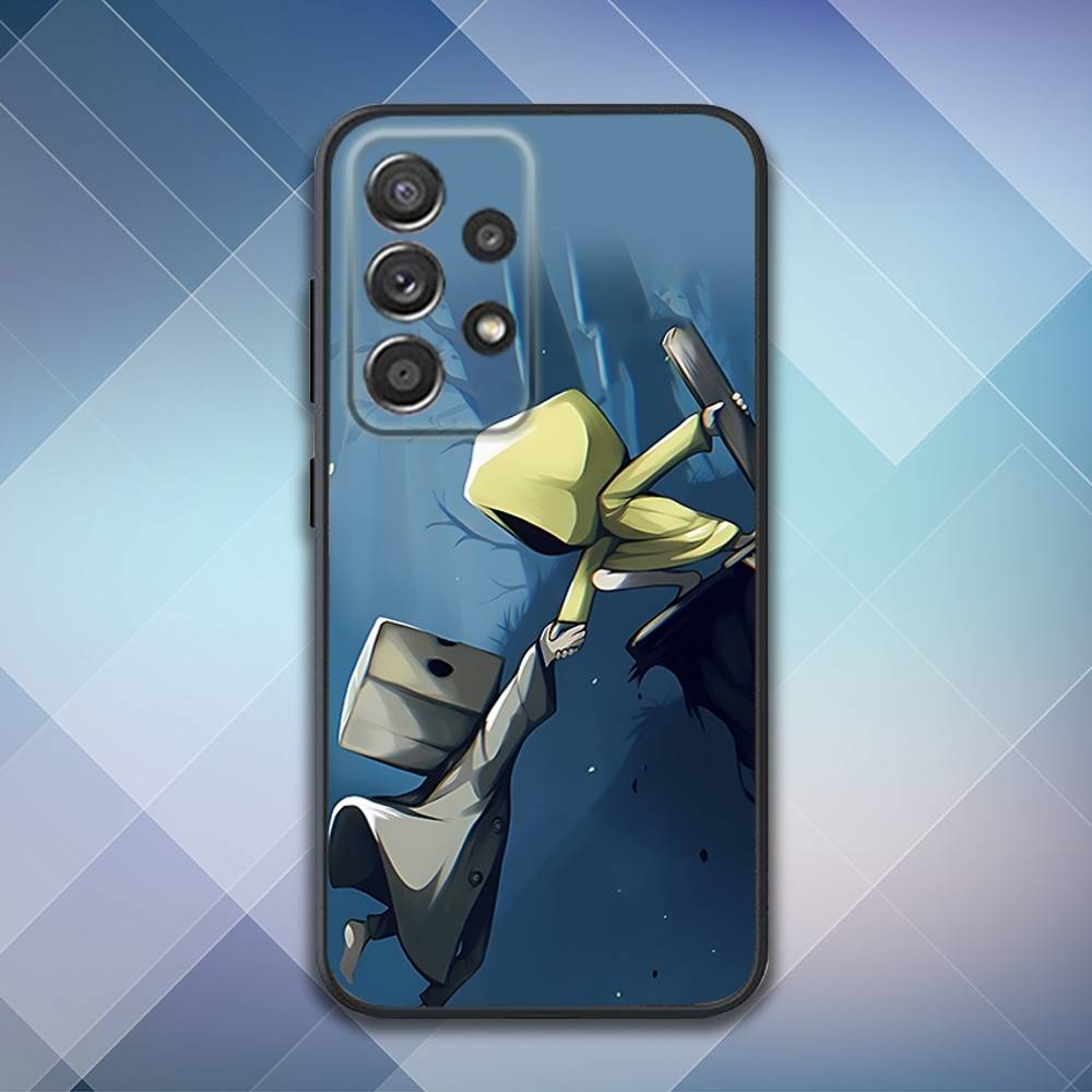

Game Little N-Nightmares Phone Case For Samsung S 25,24,23,22,30,21,10,9,Ultra,Plus,Lite,FE,4,5 G Soft Black Case Samsung S22ULTRA5G