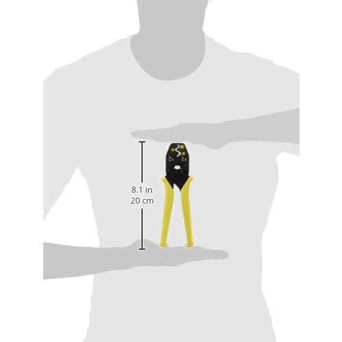 Lobtex EBI Mini Crimping Tool for Ring Sleeves (E), Small (1.6x2), Small, and Medium, AK17MA2